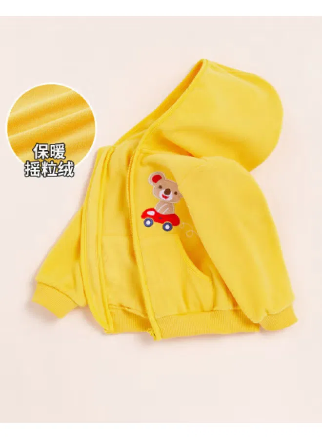 Худи с капюшоном детское Bornbay, желтый