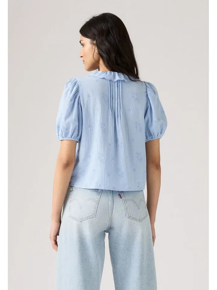 Блузка светлая Levi'S, голубой — фото 3