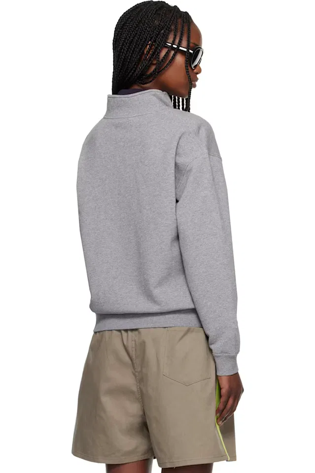 Серый свитшот Wander Quarter Zip Canada Goose — фото 3