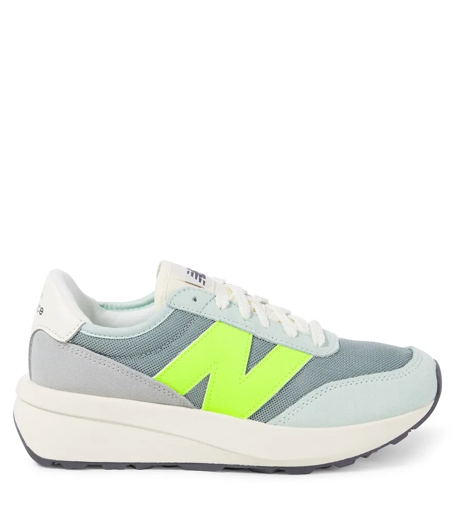 Замшевые кроссовки New Balance Kids, серый — фото 3