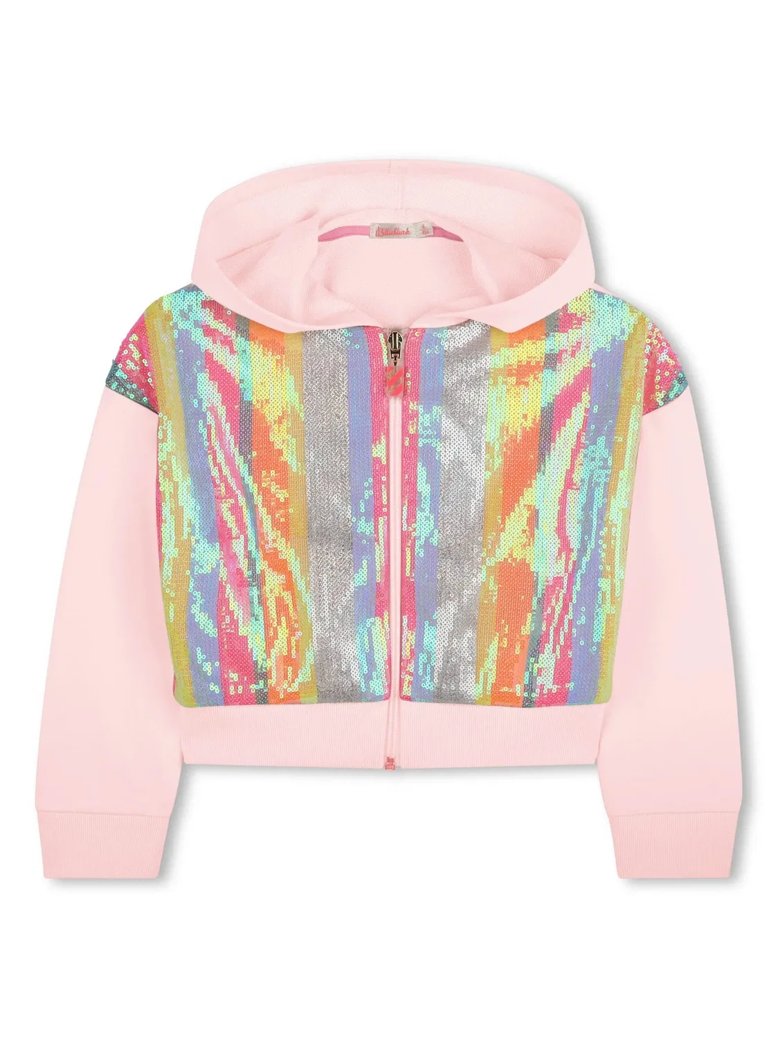 Худи с украшением из пайеток Billieblush, светло-розовый