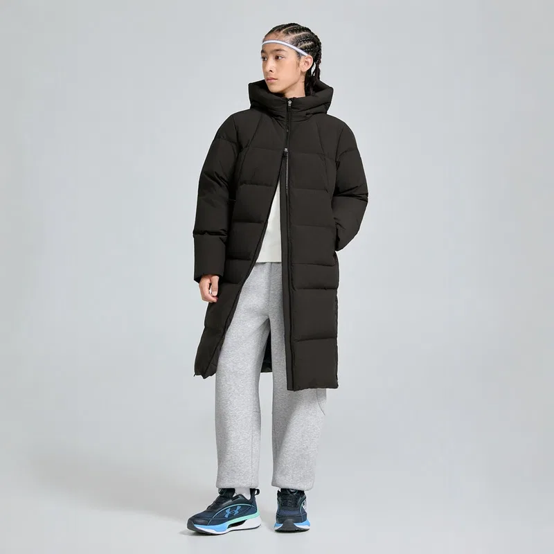 Детские утепленные трикотажные штаны на флисе с начесом Under Armour, Heather Gray — фото 4