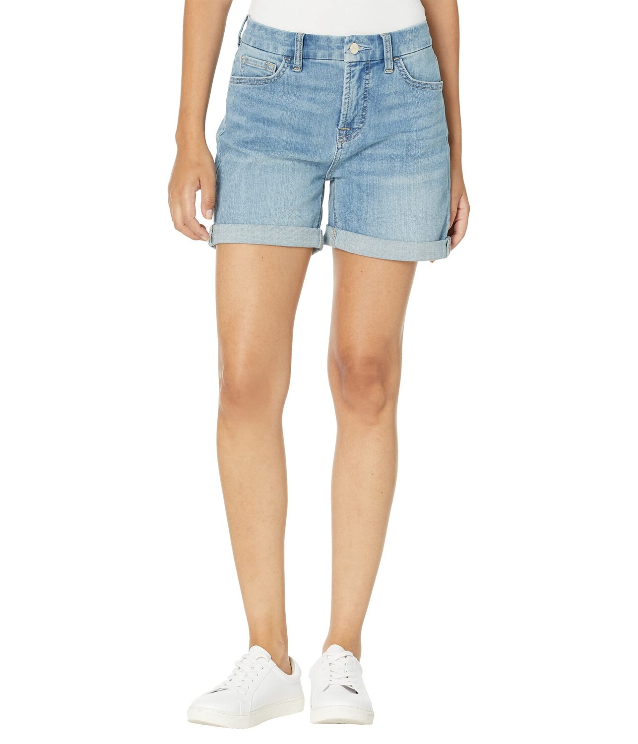 

Шорты JEN7, Mid Roll Shorts