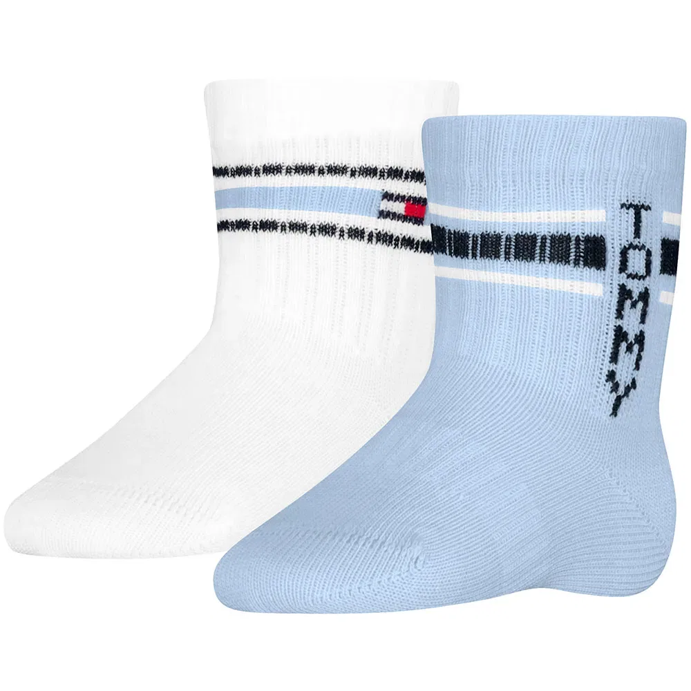 Детские носки для девочек из хлопка Tommy hilfiger, Multicolor — фото 2