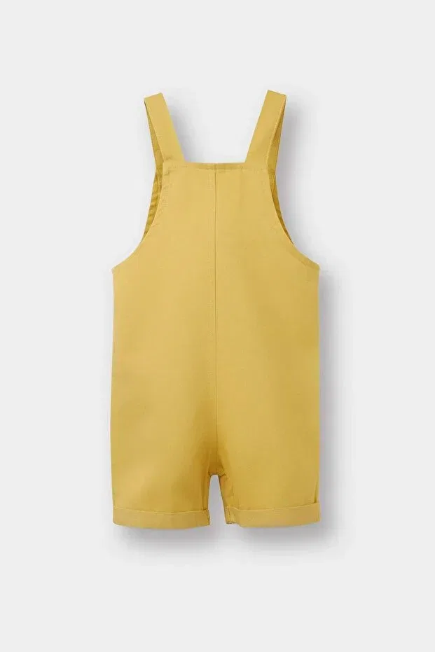 Детский комбинезон для мальчиков хлопковый Defacto, Yellow — фото 3