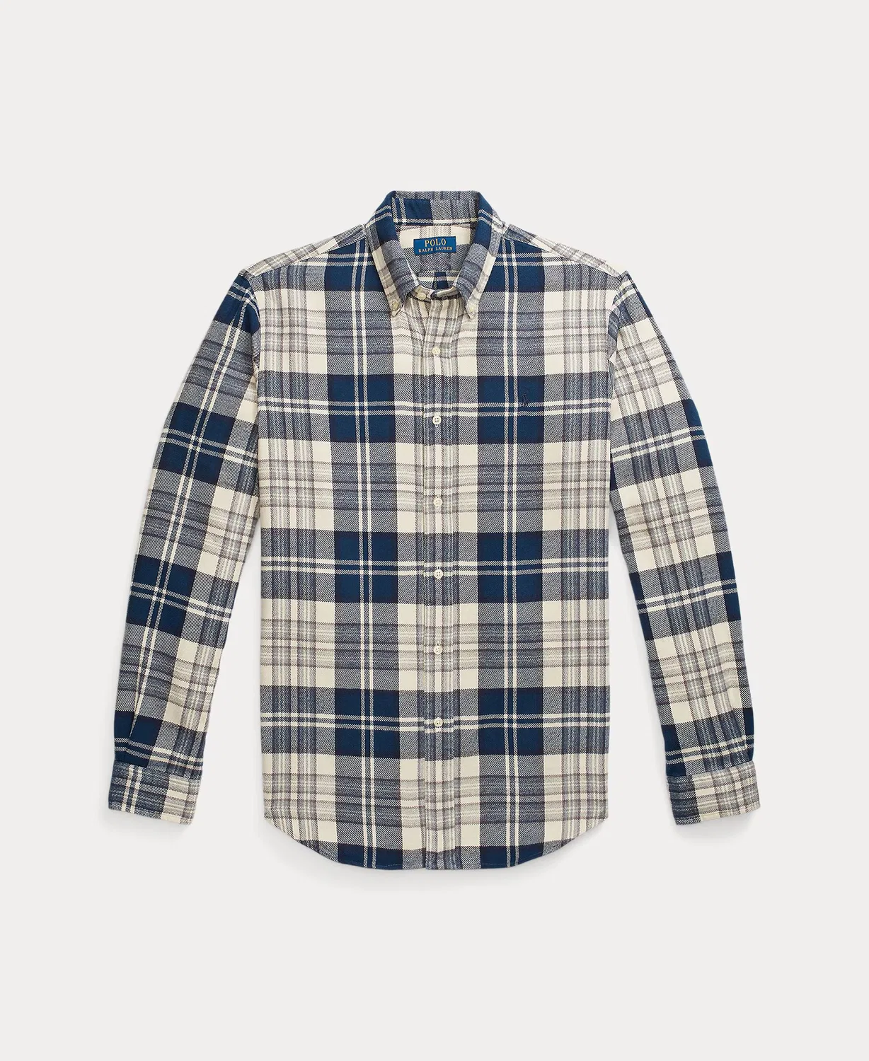 Мужская рубашка классического кроя, Franela Cepillada Fit, Polo Ralph Lauren, мультиколор — фото 4