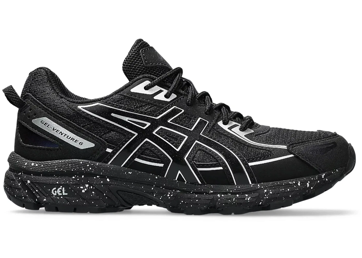 Детские кроссовки Lifestyle ASICS Gel-Venture 6, Black/Pure Silver