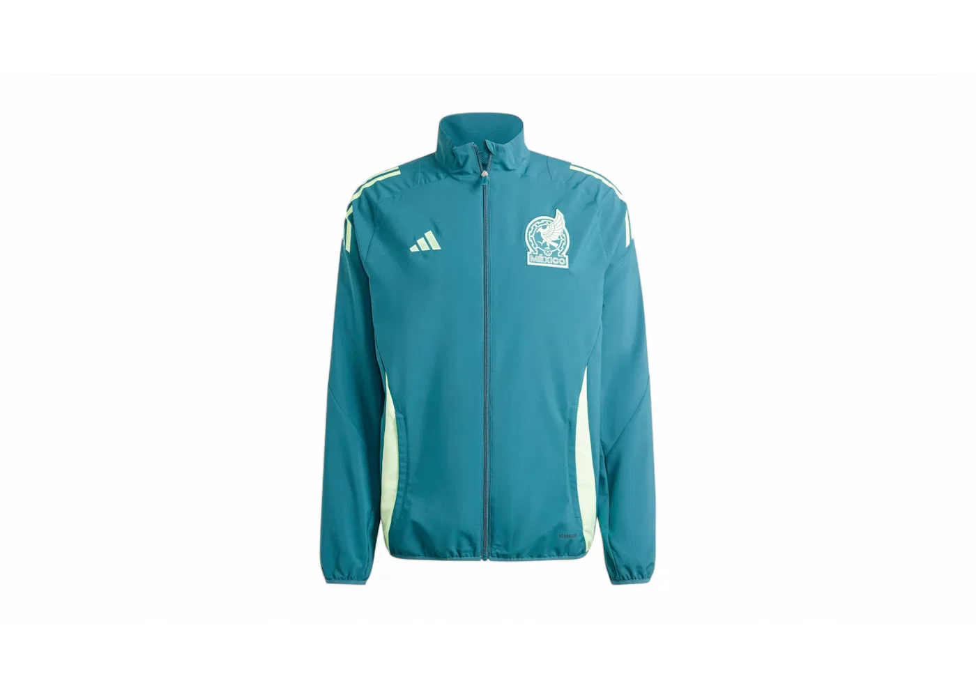 Мужская куртка для презентаций с длинным рукавом Adidas, Mystery Green/Green Spark