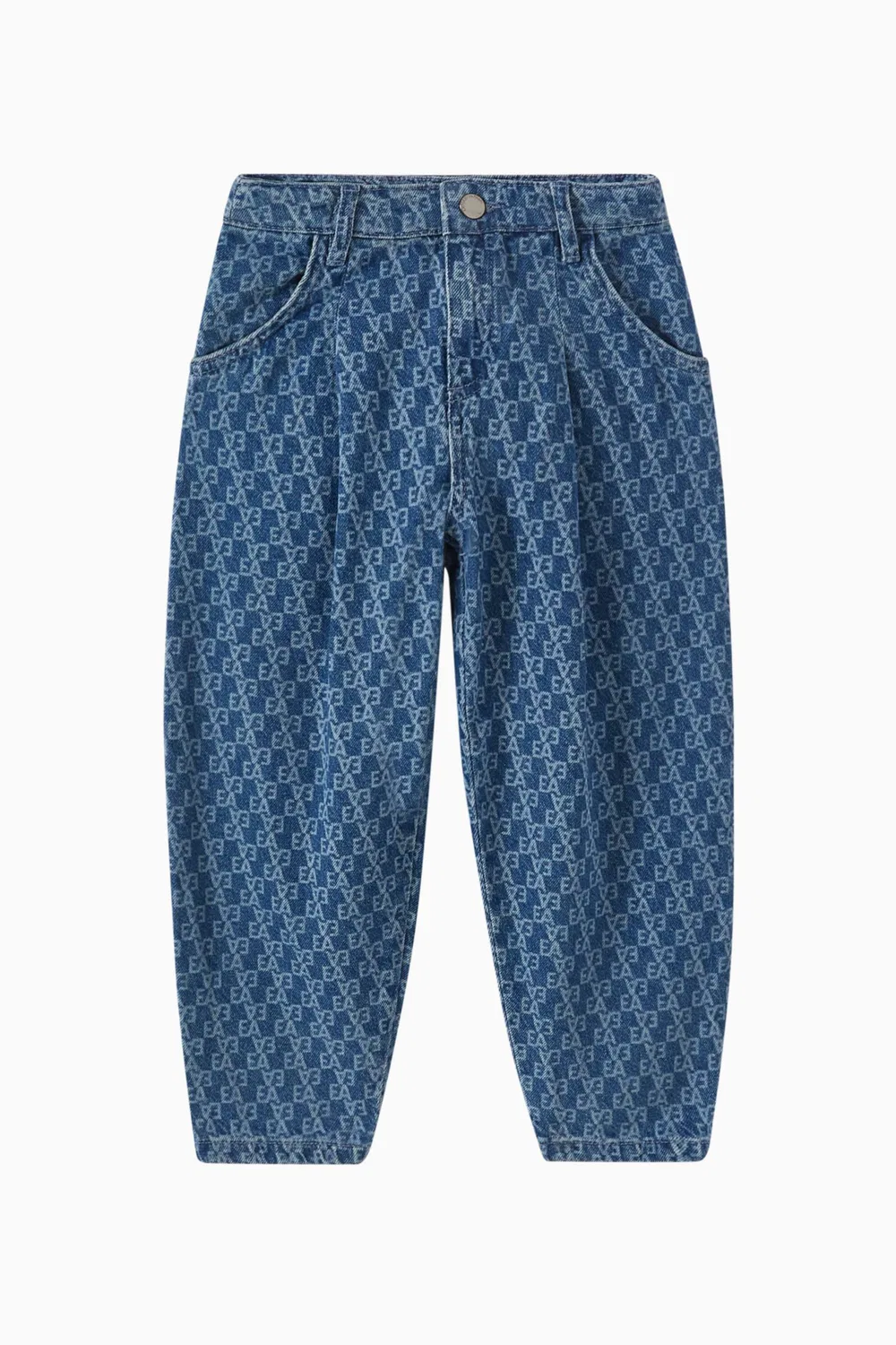 Джинсы хлопковые Logo Denim Emporio Armani