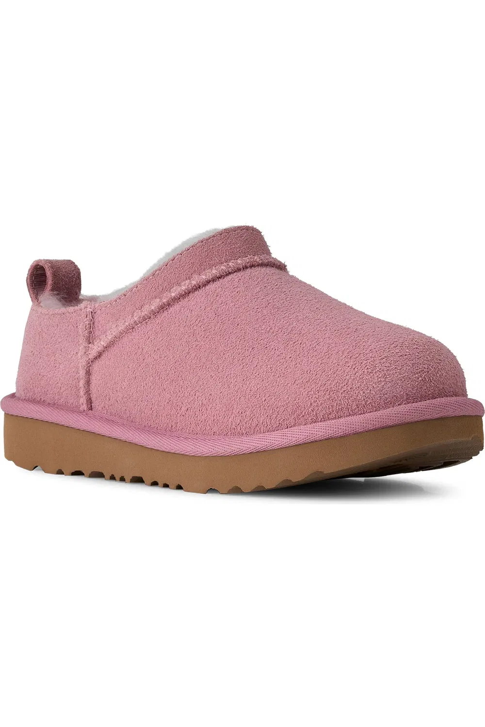 Детские сапоги-слипоны водоотталкивающие Classic Micro Leather UGG, Dusty Orchid