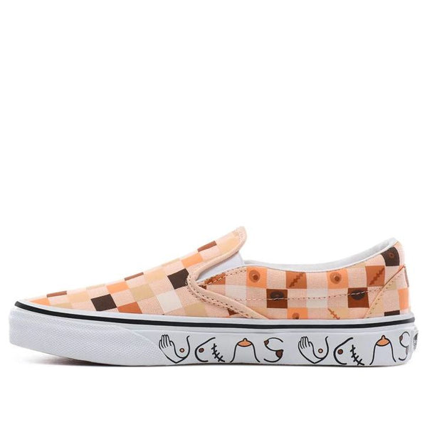 

Кроссовки slip-on 'breast cancer awareness' Vans, желтый