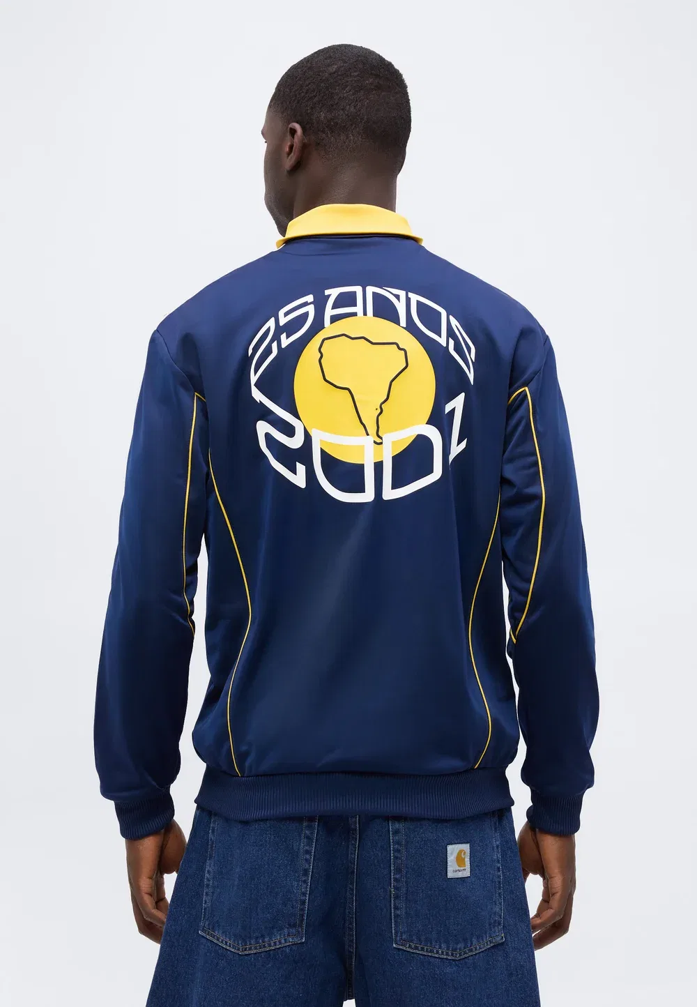 Юбилейная спортивная куртка Boca Juniors - клубная одежда Adidas Originals, Night Indigo