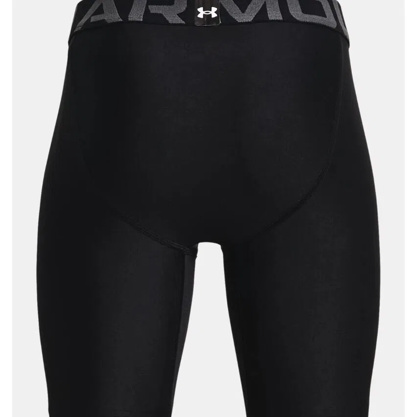 Детские шорты с принтом HeatGear Armour Shorts Under Armour, Schwarz — фото 2