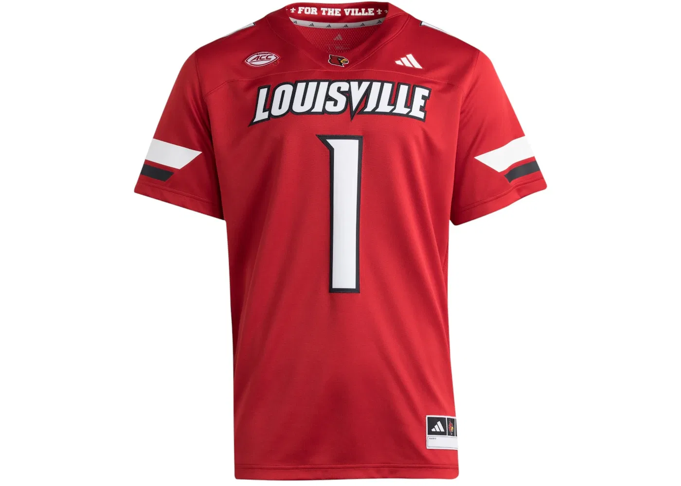 Мужская джерси Louisville Team Power Red Adidas, Louisville Team Power Red