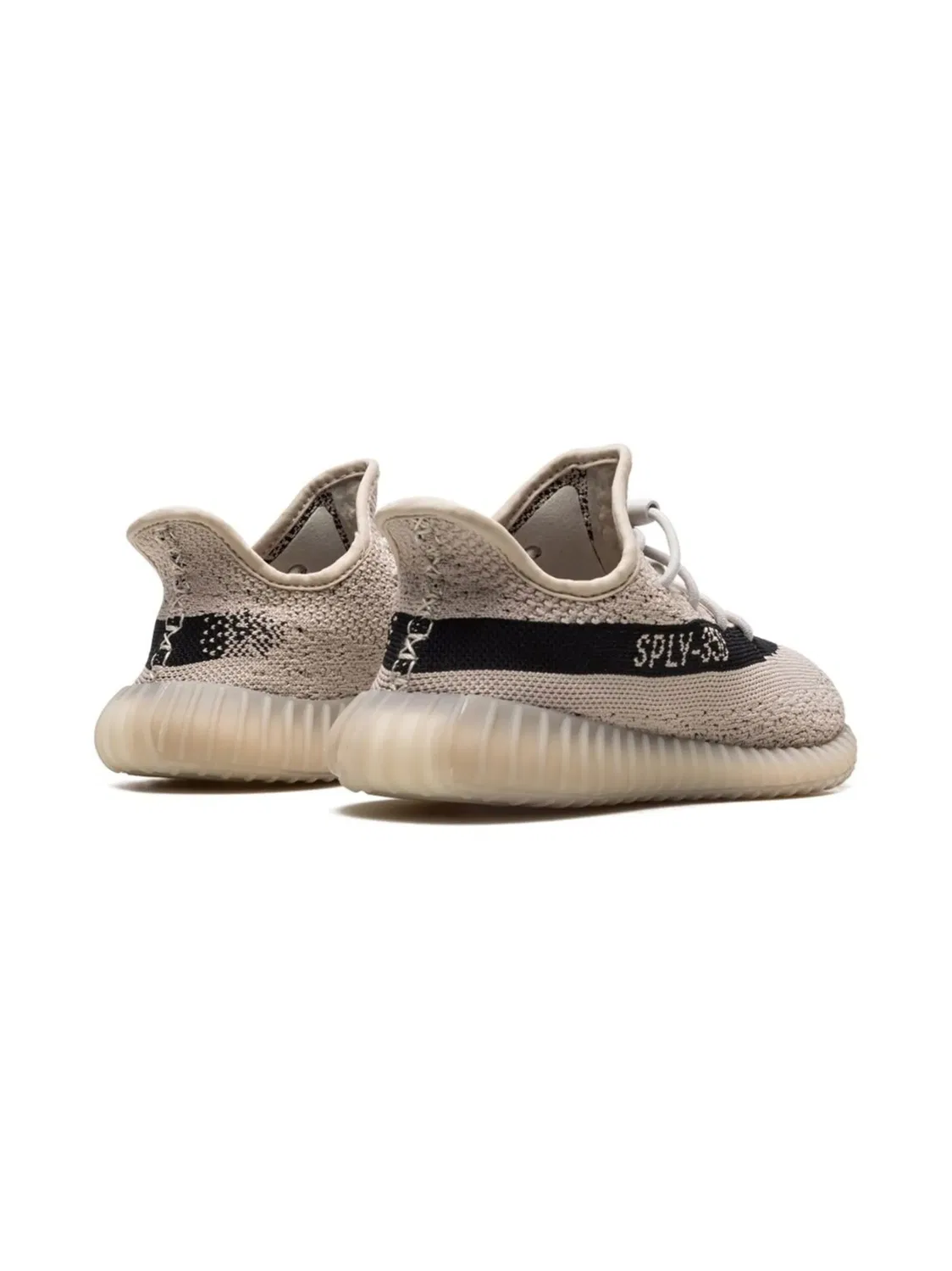 Кроссовки Yeezy Boost 350 v2 "Slate" Adidas, нейтральный — фото 4