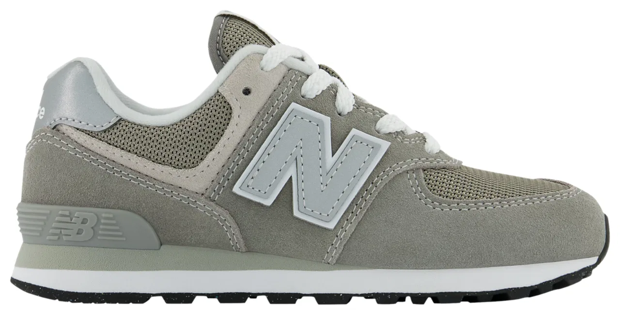 Кроссовки для мальчиков 574 Core New Balance, серый/белый