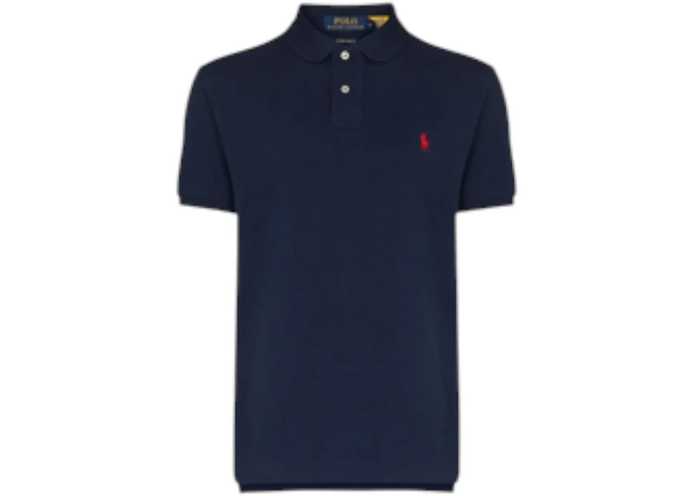 Мужское поло Slim Fit с коротким рукавом Polo Ralph Lauren, Newport Navy