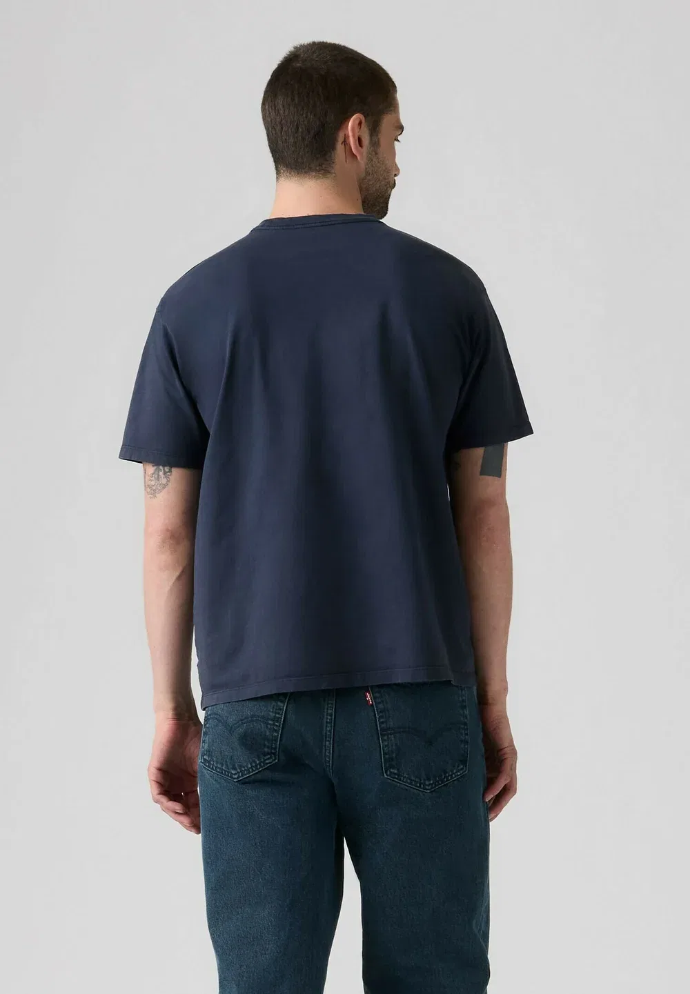 Футболка в винтажном стиле с графическим принтом 501 blues vw whi - футболка с принтом Levi'S, Record Swap Egret - Blues — фото 2