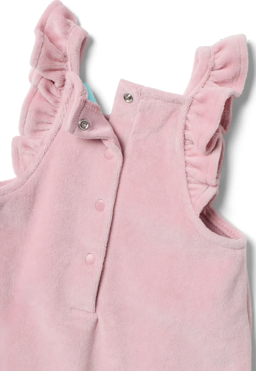 Комплект с вышивкой Минни Маус - пижамный комбинезон Ovs, White Pink — фото 4