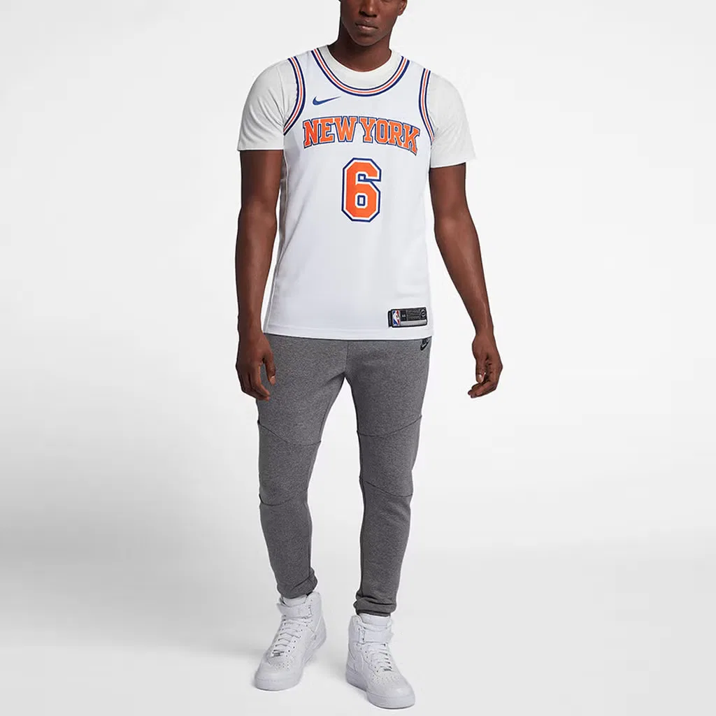 Джерси баскетбольное с принтом NBA SW Fan Edition Nike, белый — фото 3