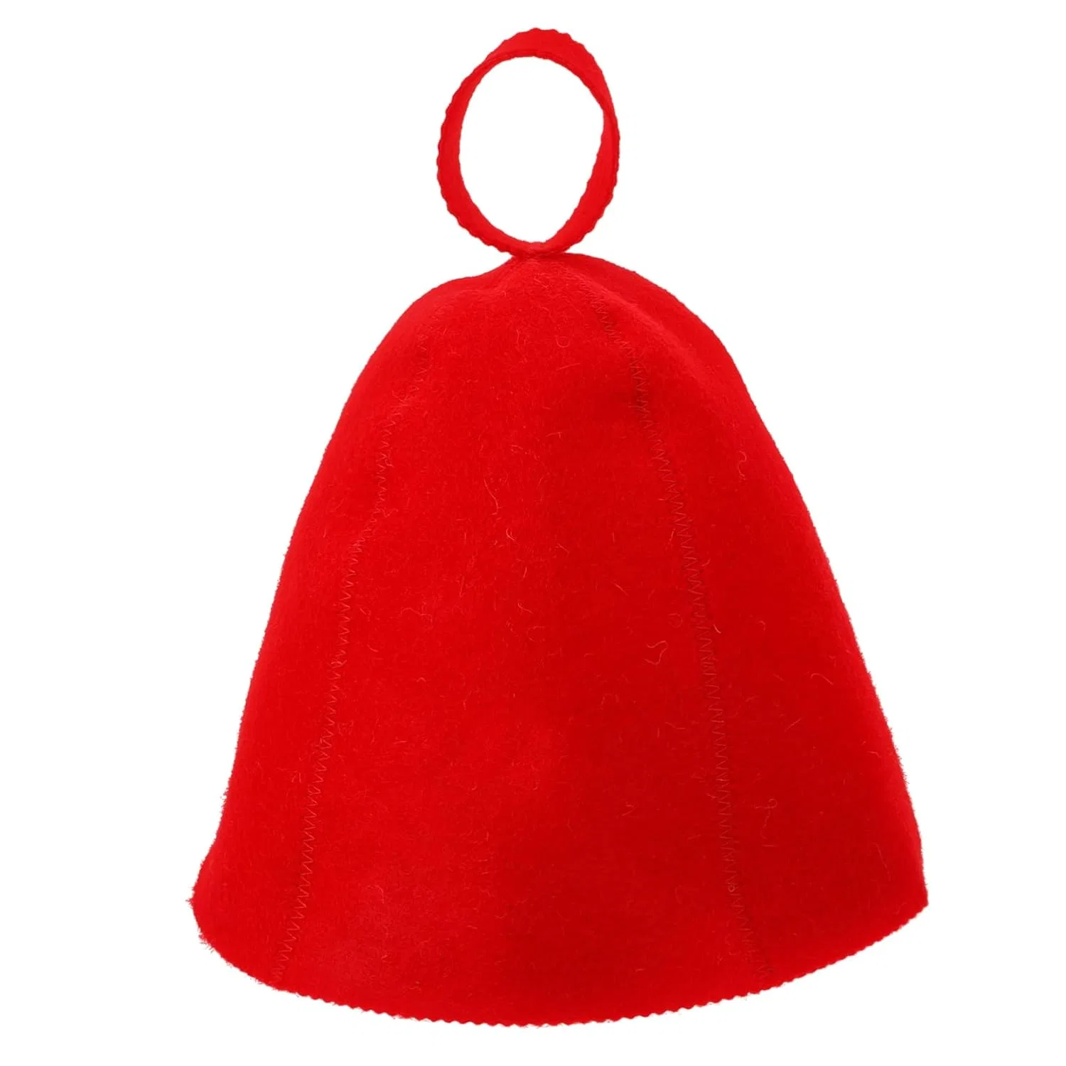 Шапка для сауны из фетра IWOWHERO, Red