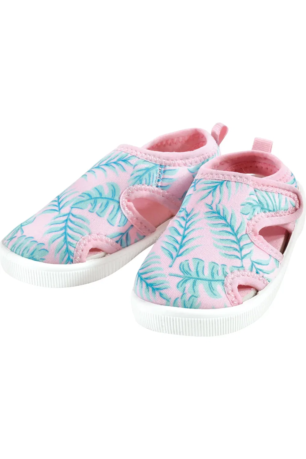 Детские водонепроницаемые туфли Sandal and Water Shoe Hudson Baby, Pink Palm Leaf