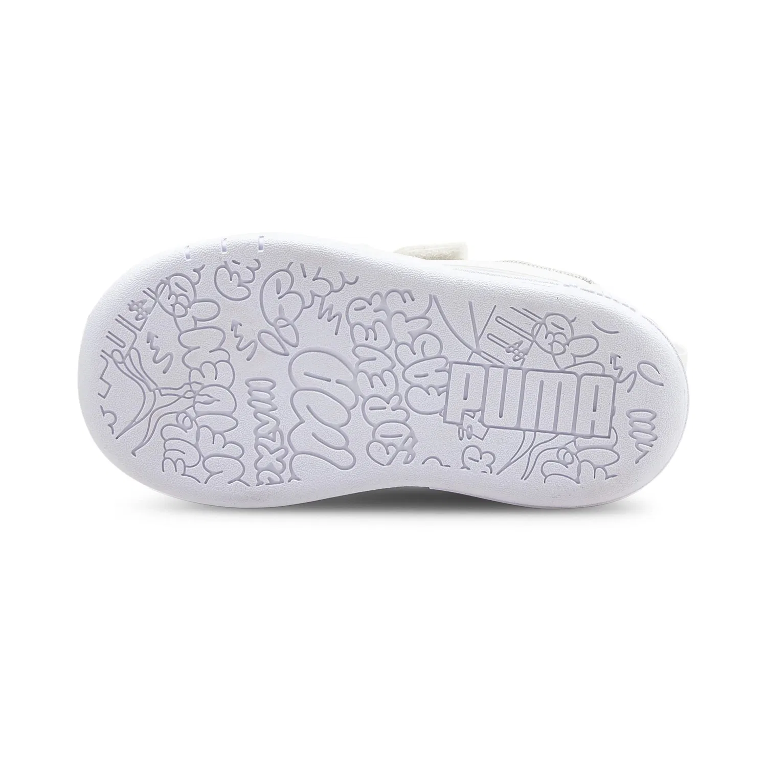 Детские кроссовки для мальчиков с застежкой Multiflex SL V PUMA PUMA White PUMA White — фото 4