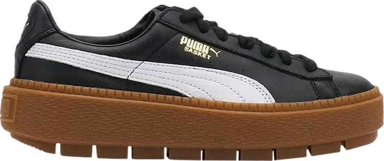Кроссовки Puma Wmns Platform Trace L Black Gum, черный