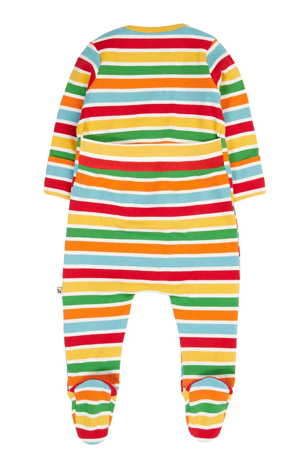 Детский боди-комбинезон с ребристой текстурой Easy dressing rib Frugi, Multi — фото 3