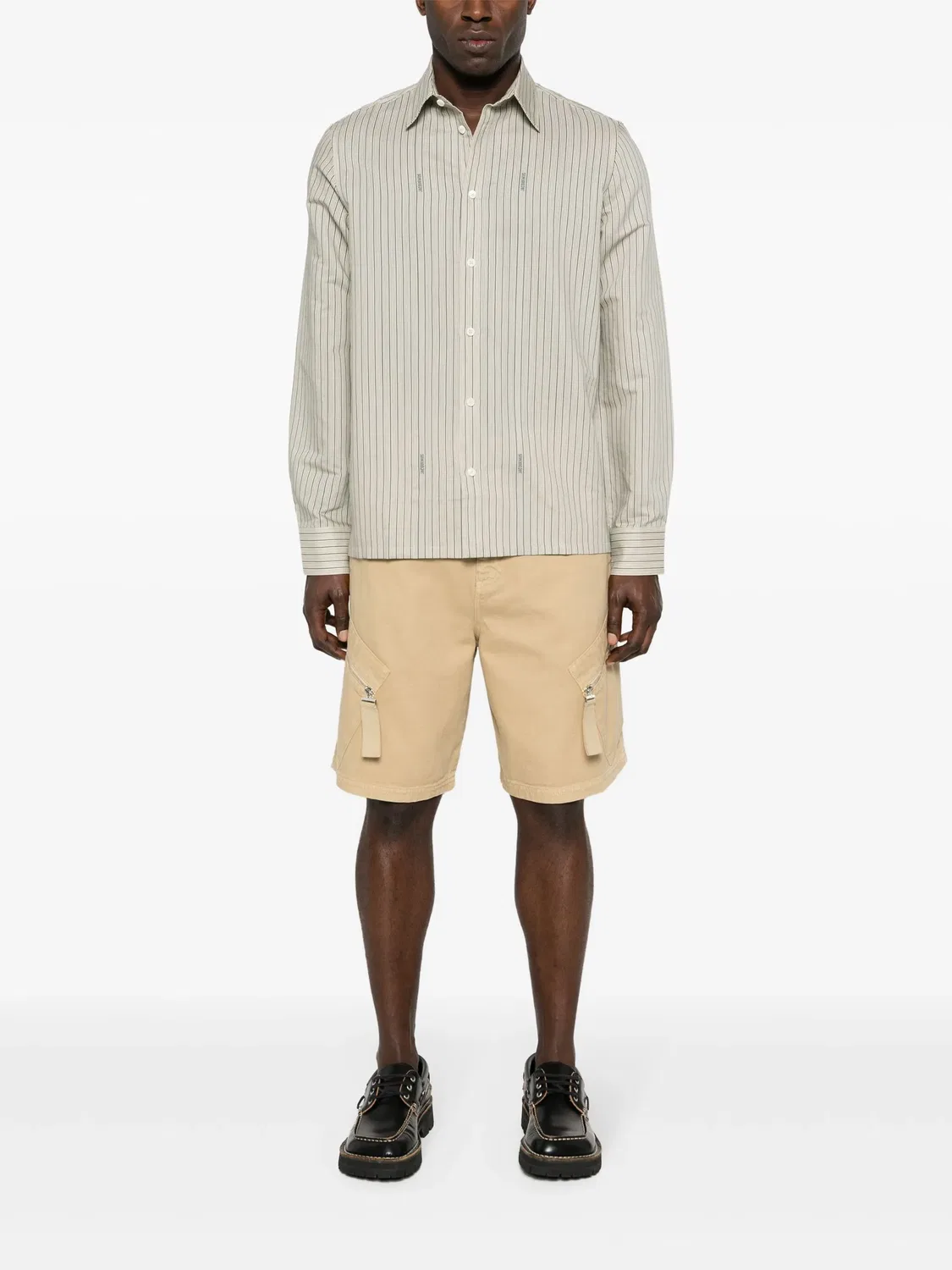 Шорты Le Short хлопковые Jacquemus, нейтральные — фото 2