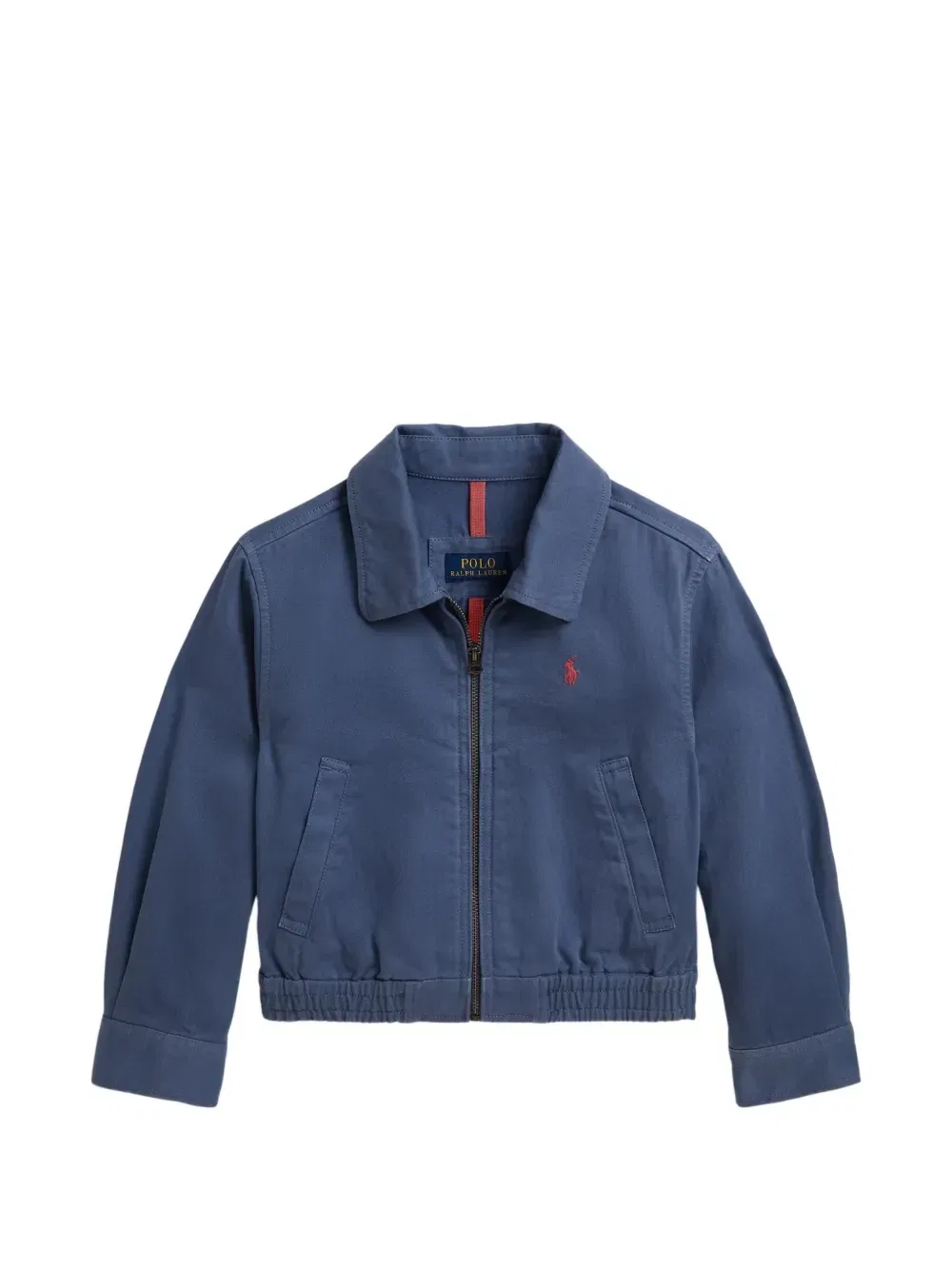 Куртка с логотипом Polo Ralph Lauren Kids, синий