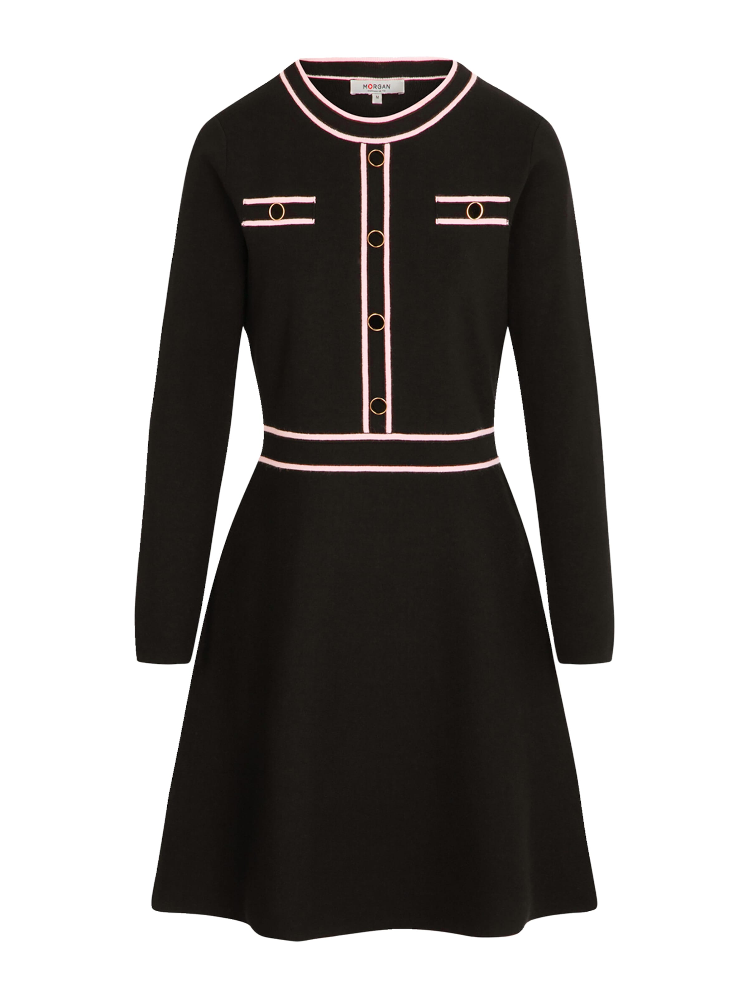 

Morgan Вязаное платье '242-RMGOLD' в черном цвете