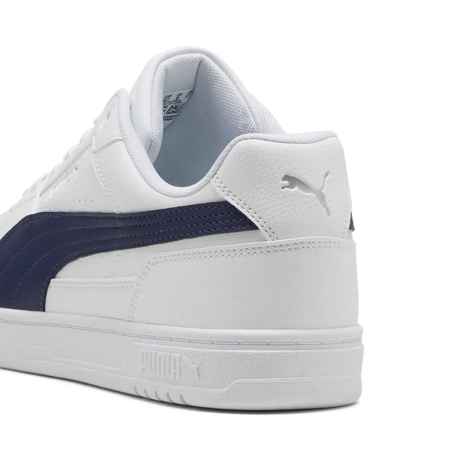 Детские кроссовки без шнуровки PUMA Rickie AC PS Unisex, White With Blue — фото 2