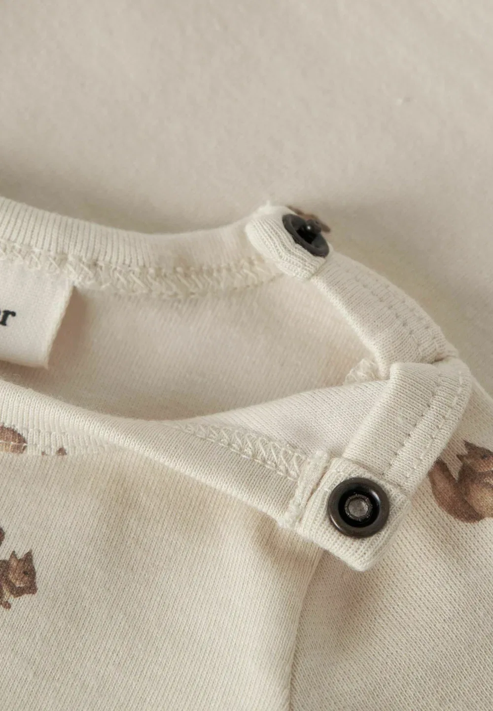 Strampler langarm унисекс - боди Lil' Atelier, Turtledove — фото 3