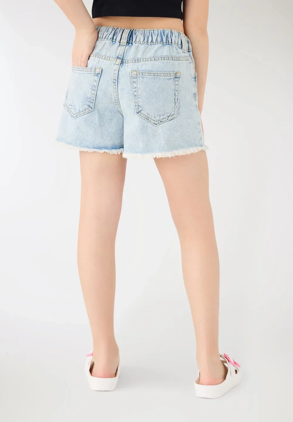 Джинсовые шорты Terranova, Var Blu Denim Chiaro — фото 3