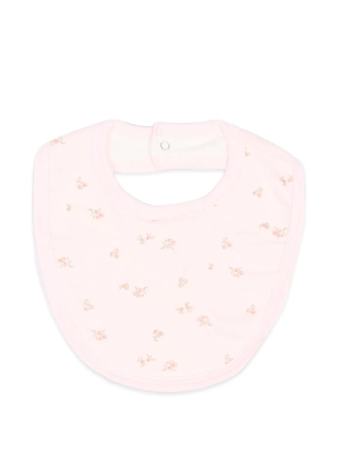 Комплект из двух нагрудников с цветочным принтом Petit Bateau, нейтральные цвета — фото 3