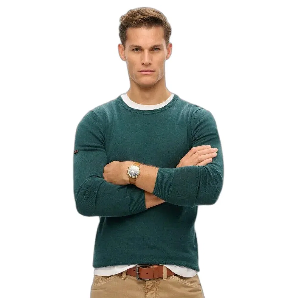 Мужской пуловер Essentials Superdry, Зеленый