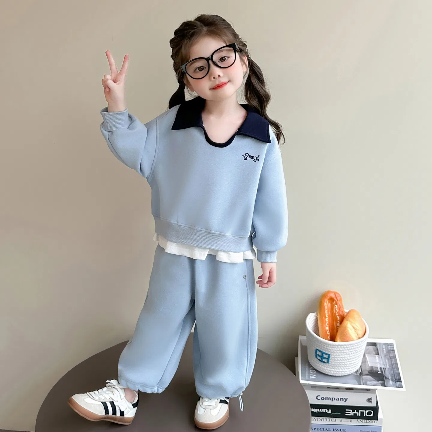 Детский комплект спортивной одежды повседневный Lanza, Light Blue — фото 4