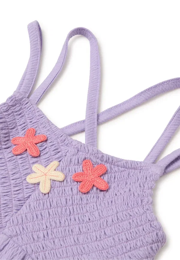 Детский комбинезон United Colors Of Benetton, фиолетовый — фото 3