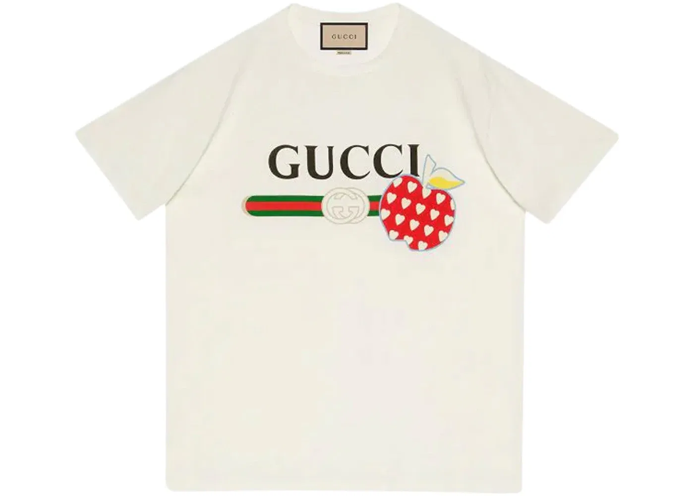 Мужская футболка с принтом T-shirt Gucci, White