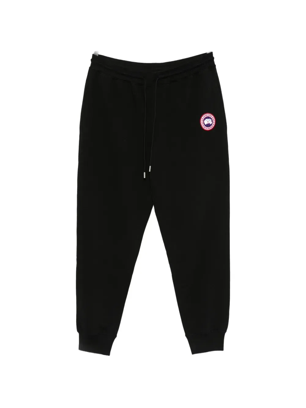 Спортивные брюки с кулиской и нашивкой-логотипом Canada Goose, черный