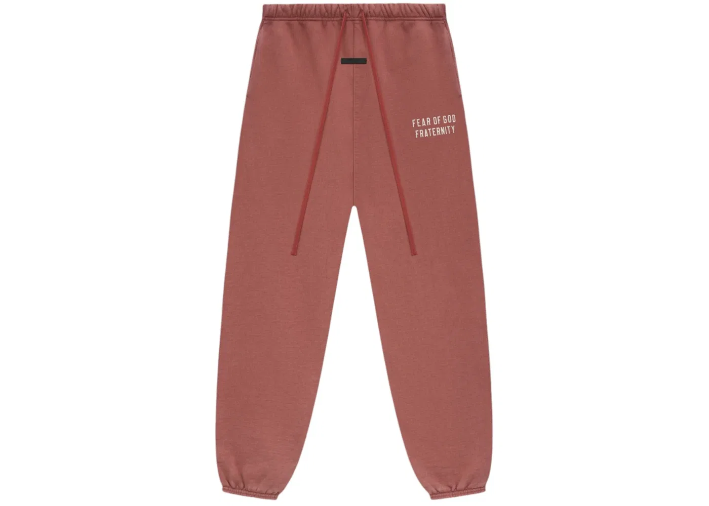 Мужские спортивные штаны из тяжелого флиса Sweatpant Fear of God, Crimson