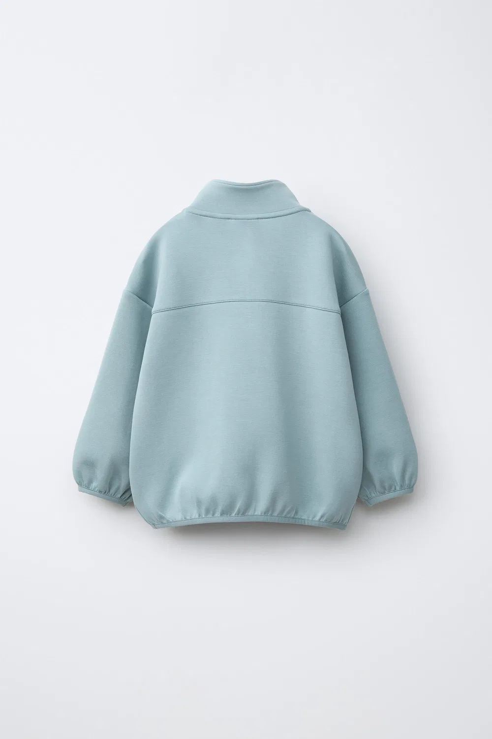 Толстовка с логотипом INTERLOCK ZARA, Light Blue — фото 2
