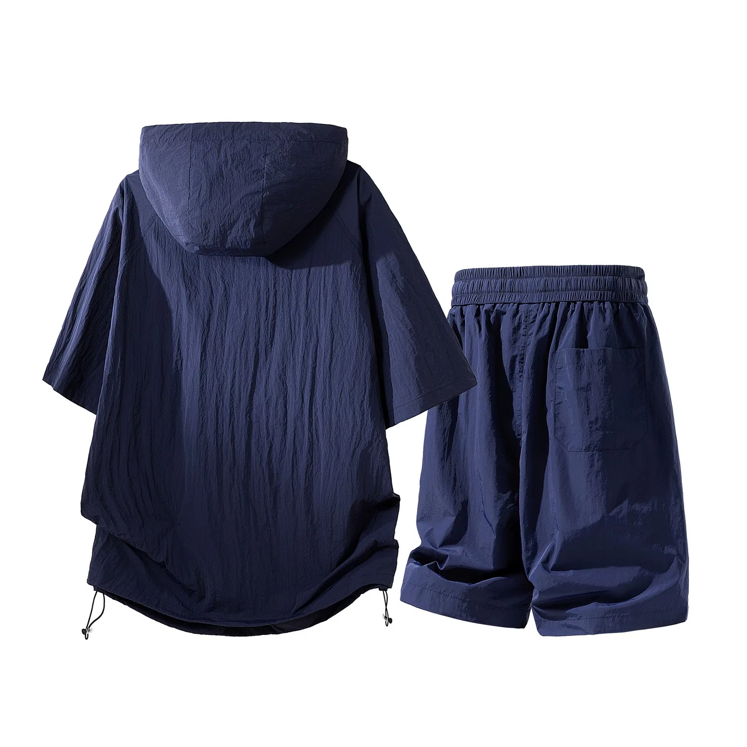 Детский комплект из худи и шорт Jeep Casual Sportswear Unisex Hooded Non Detachable Moderate, Moon Blue — фото 4