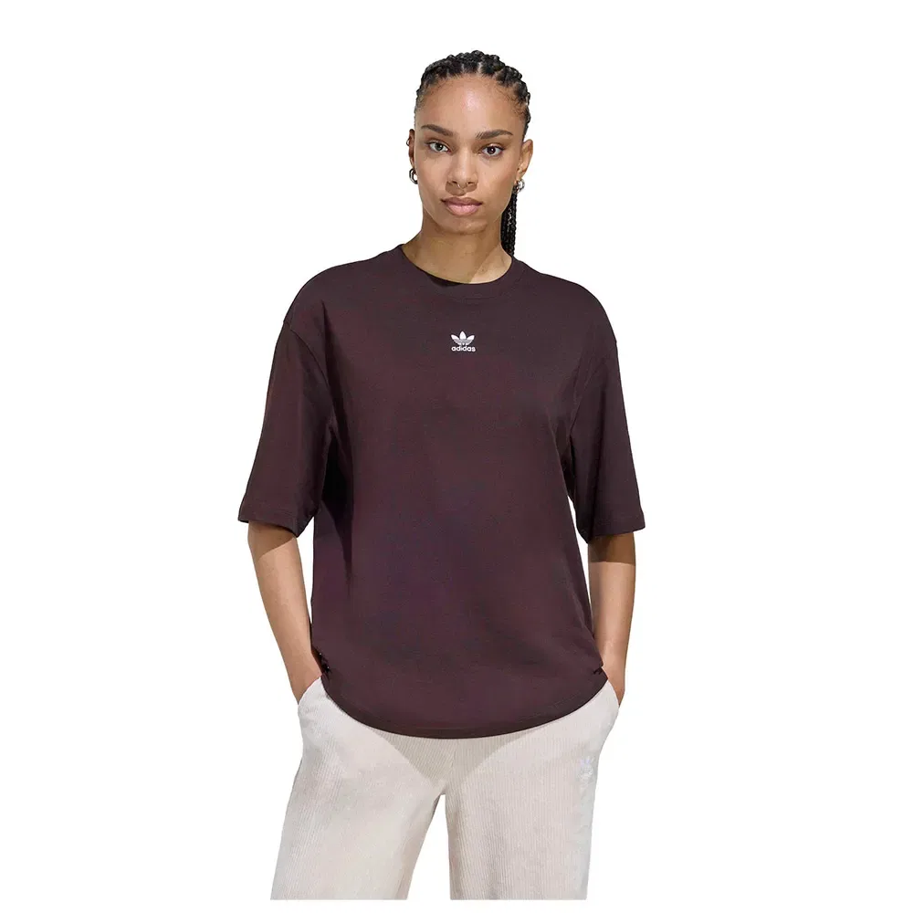 Футболка с коротким рукавом Essentials Boyfriend Adidas Originals, фиолетовый