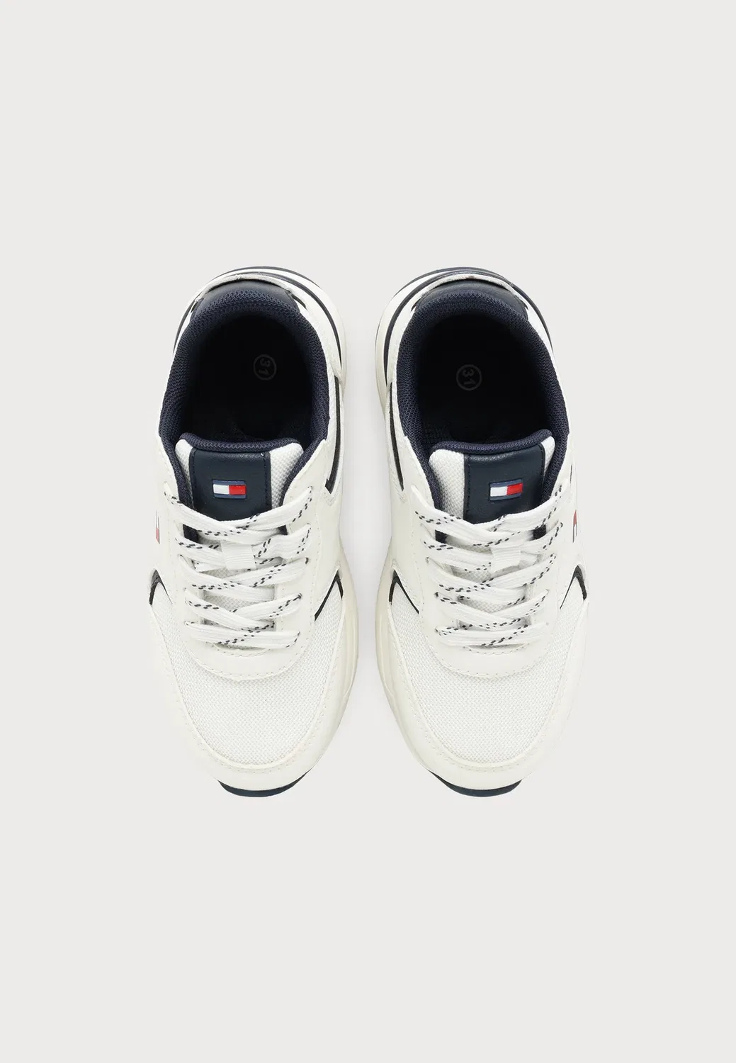 Кроссовки унисекс Jan Tommy Hilfiger, White/Blue — фото 4