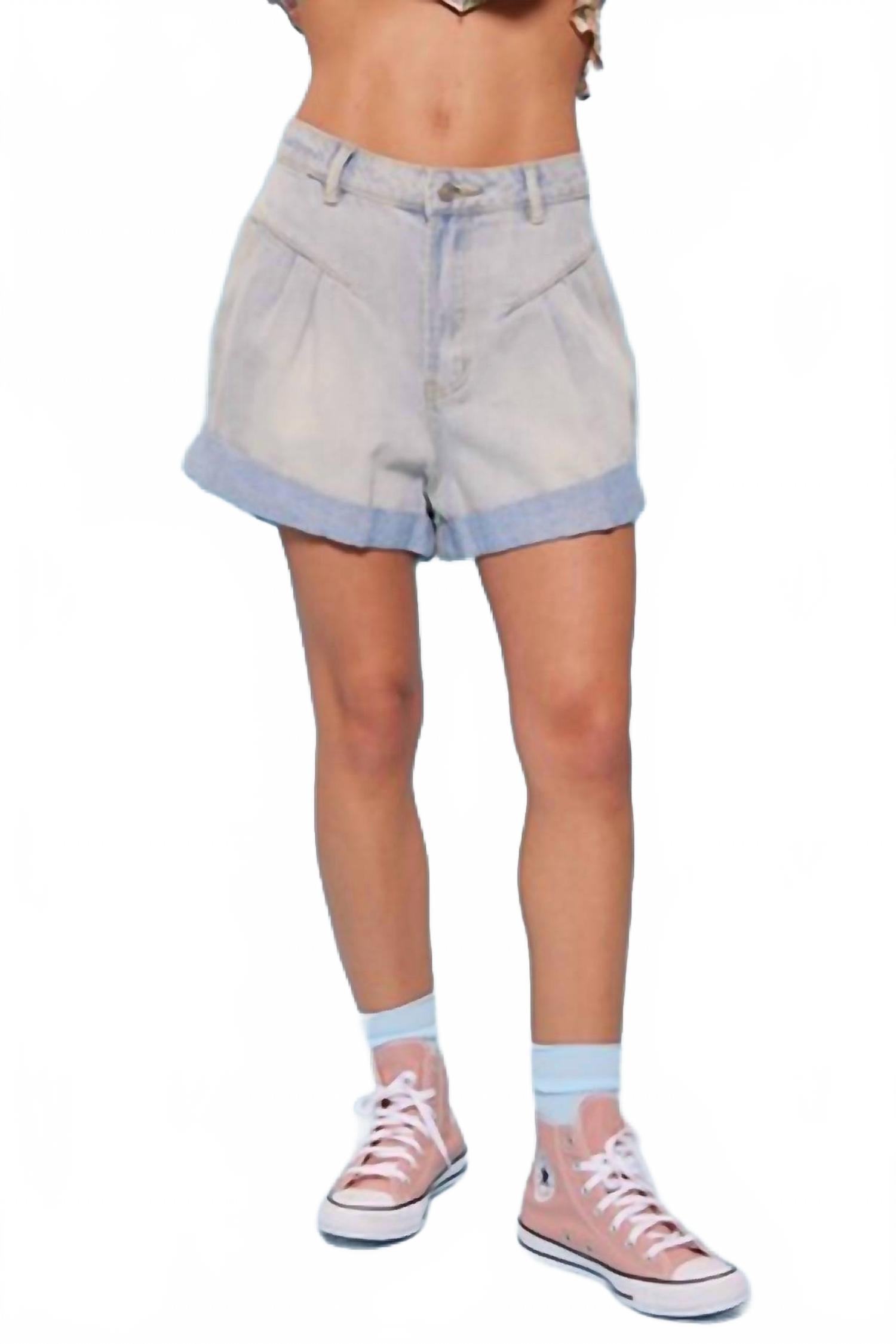 

Мешковатые джинсовые шорты в стиле винтаж Idem Ditto, Washed Denim