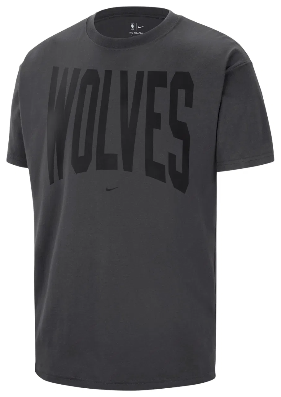 Мужская футболка из хлопка средней плотности Gophers Travel T-Shirt Nike, серый