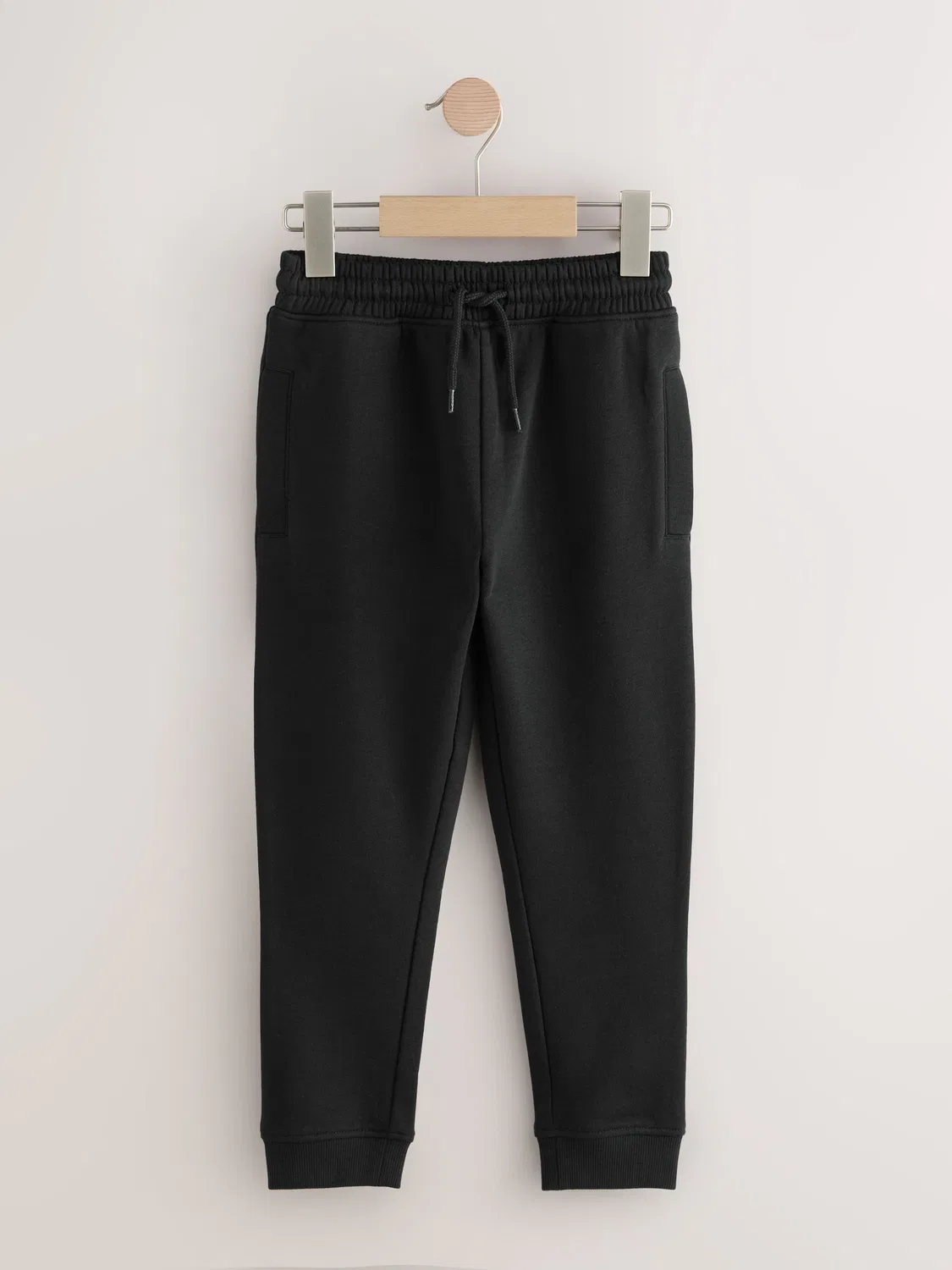 Джоггеры зауженные, Black Slim Fit Joggers Next, черный