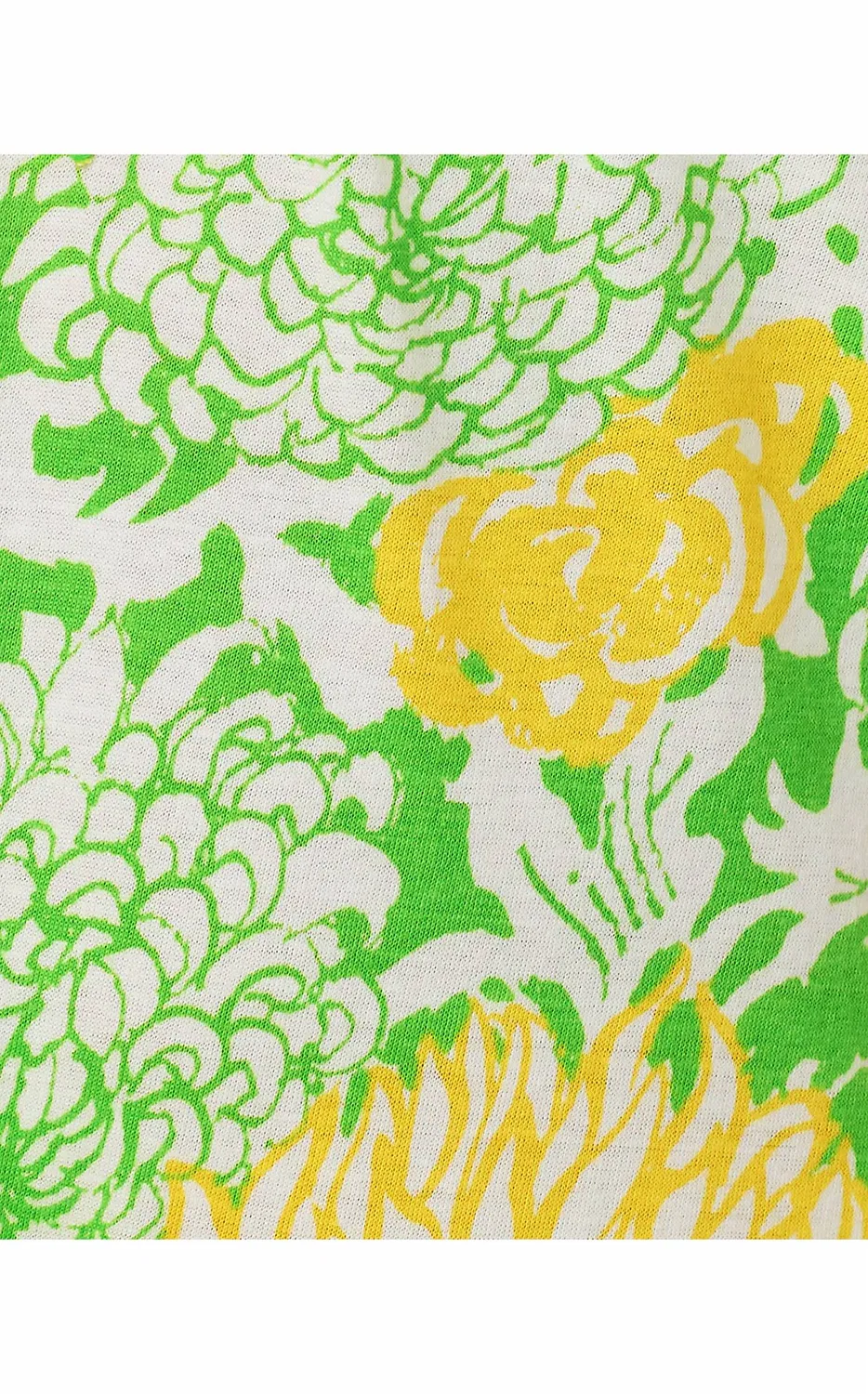 Детское платье для девочек с пышными рукавами Mini Bingley Dress Lilly Pulitzer, Crocodile Green Mumbo Jumbo — фото 4